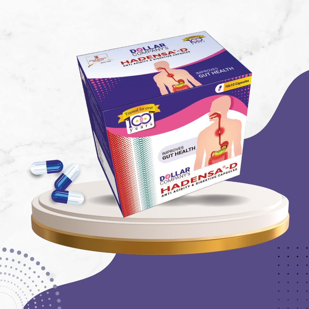 Hadensa D Anti-Acidity & Digestive Capsules